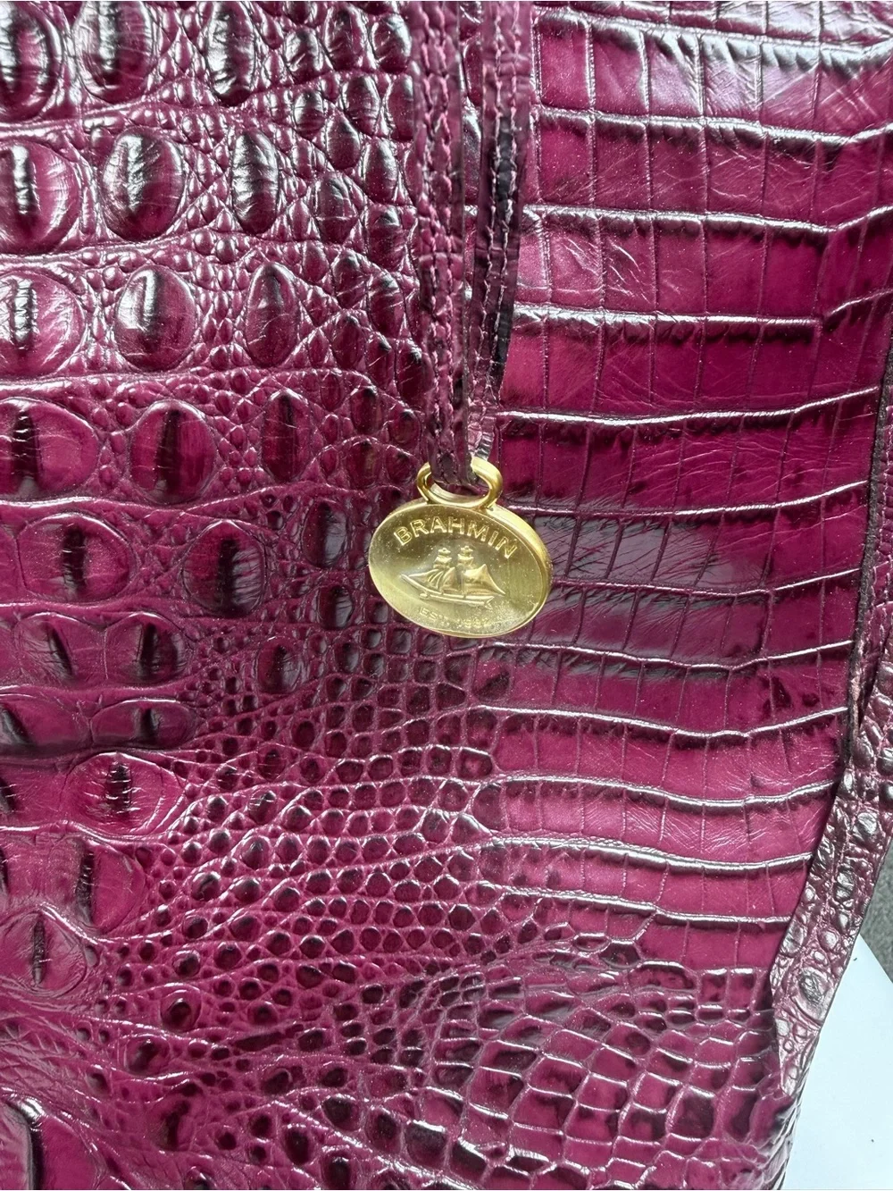 Brahmin Melbourne Tote And zip Wallet NWOT